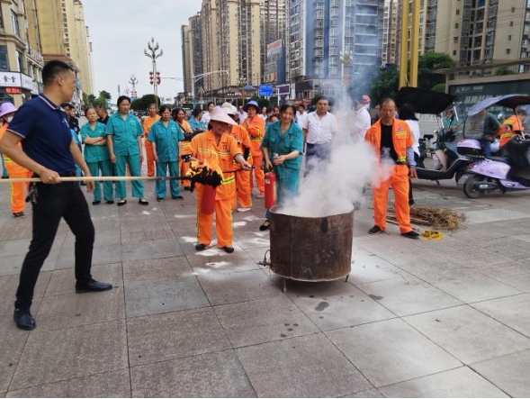 岳池县综合行政执法局：打好安全组合拳 全力守护城市安全