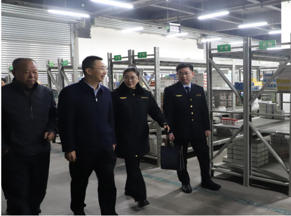 广安市市场监督管理局领导带队调研经开区市场监管领域安全工作