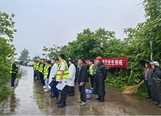 实战演练砺精兵 防汛备汛保平安 ——护安镇开展防汛救灾应急演练