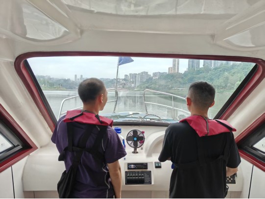 闻汛而动严防守 武胜海事全力应对嘉陵江洪峰过境