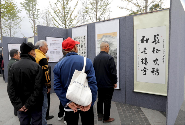广安区：墨韵长征路 丹青绘广安